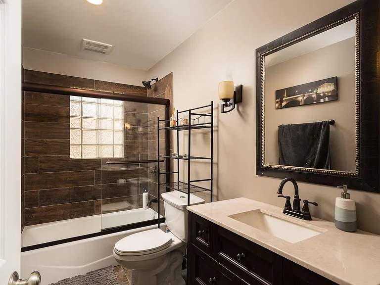Modern Full Bath On Main Level