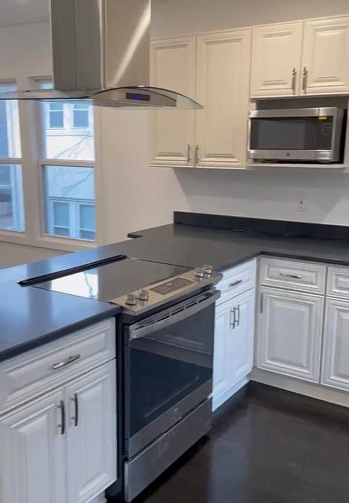 Island Range overlooking living area