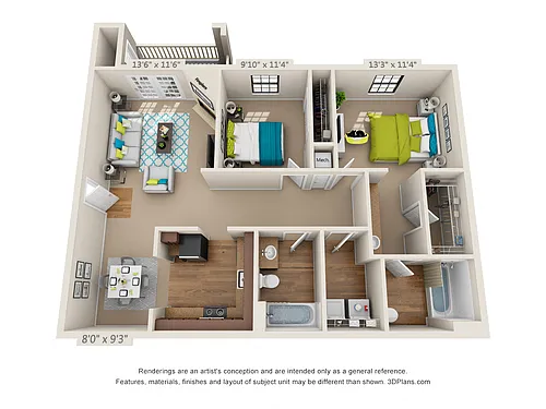 Floor plan Capshaw