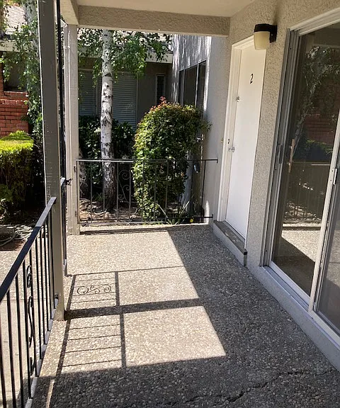 Unit #2 patio