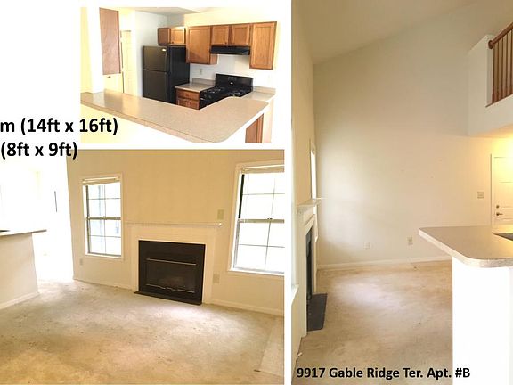 Living Room (14ft x 16ft) & Kitchen (8ft x 9ft)