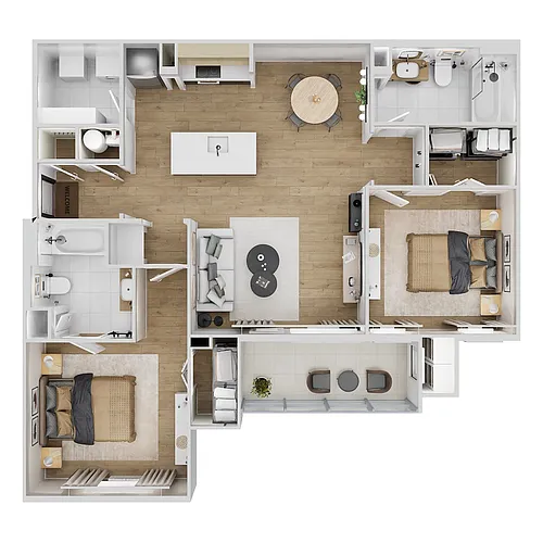 Floor plan B1