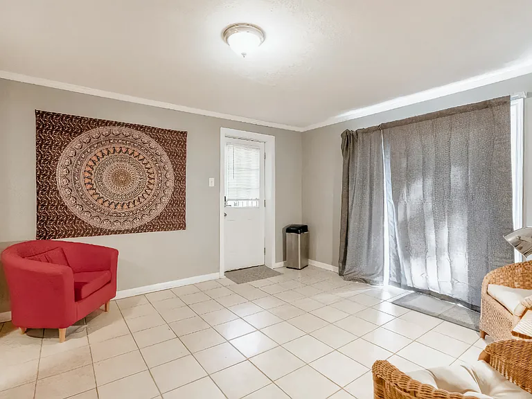 Lower level den