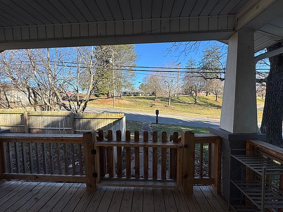 View from front porch