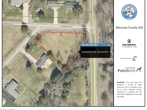 20535 Edgewood Dr, Big Rapids, MI 49307