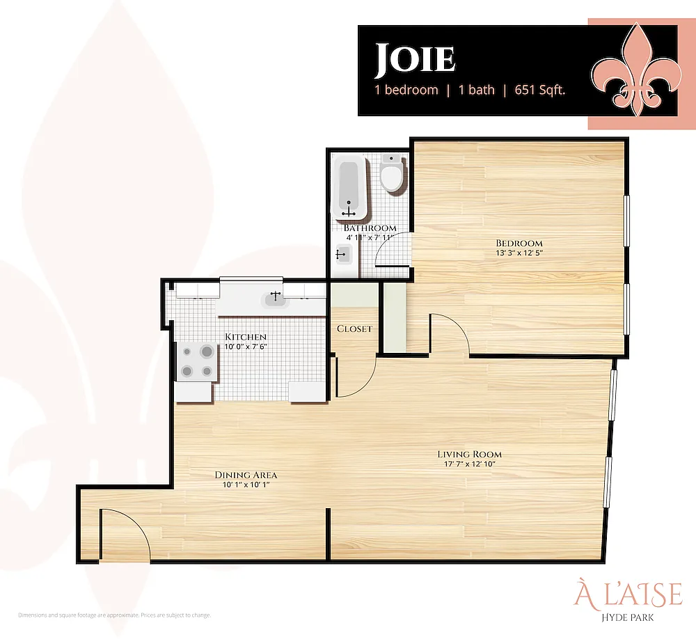 Floor plan Joie