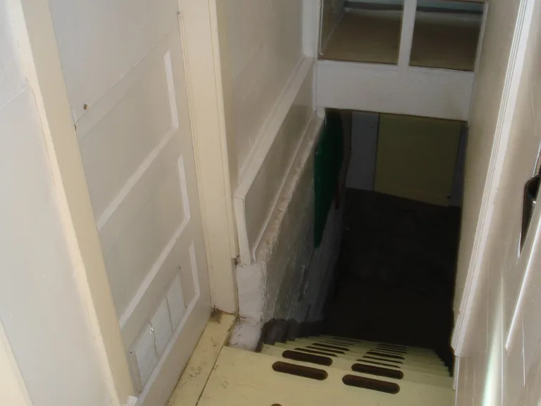 Stairwell to the Basement off the Kitchen
