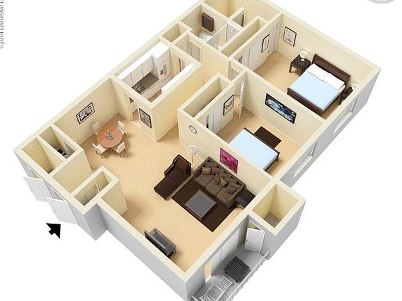3D floor plan