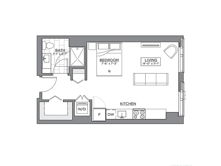 S4 floor plan Elevate Lincoln Park