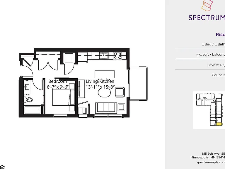 Spectrum Apartments & Townhomes — Photo 54