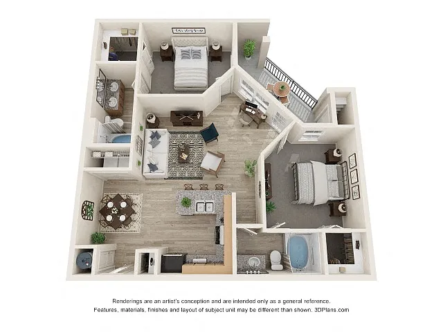 Floor plan B2: Pearl
