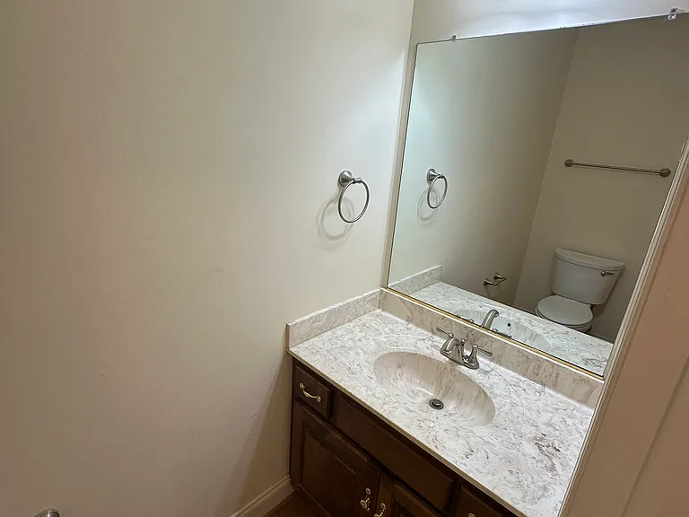 Downstairs half bath