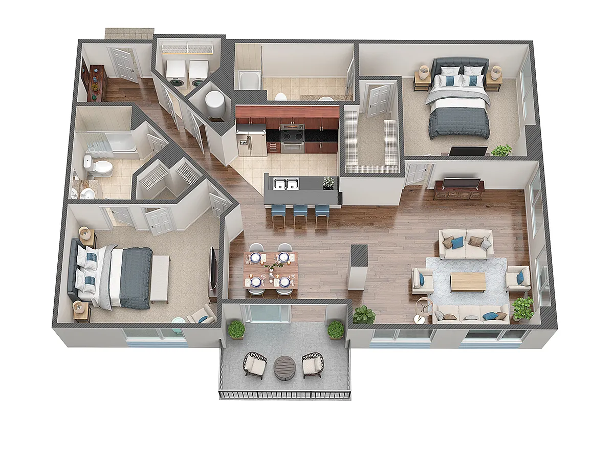 Floor plan B12