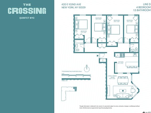 2nd image of 420 E 102nd St APT 4D
