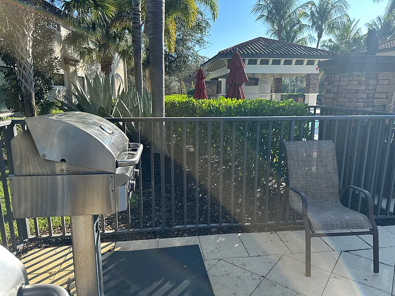 Satellite Pool gas grill available