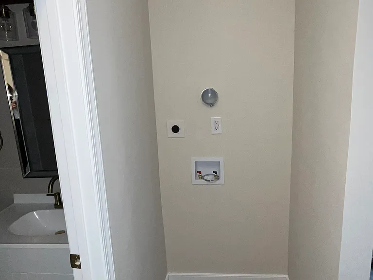 Washer and Dryer Laundry Area