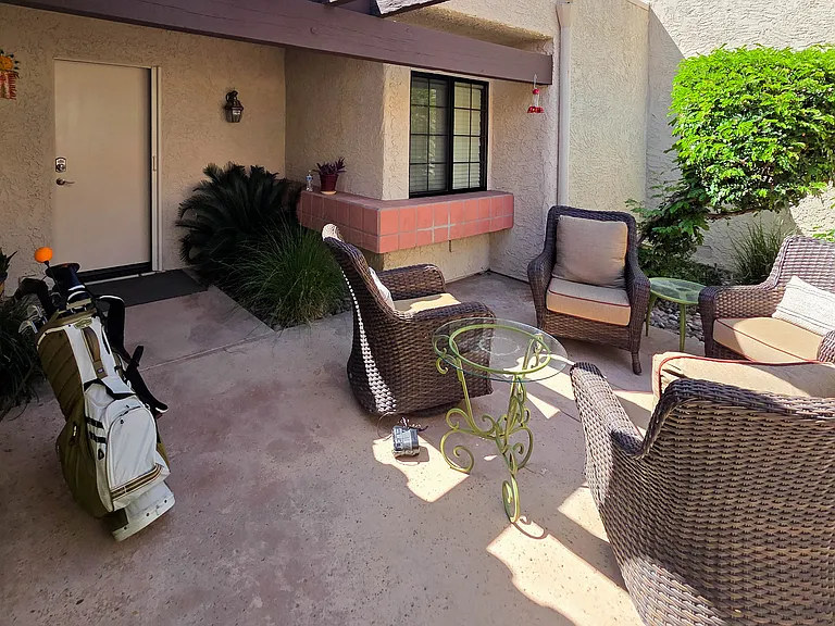 Front entry courtyard.
