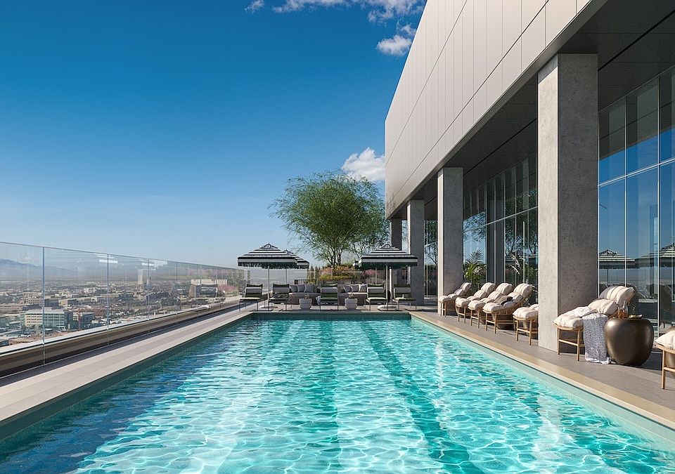 Sol Modern Phoenix Apartments Rooftop Pool