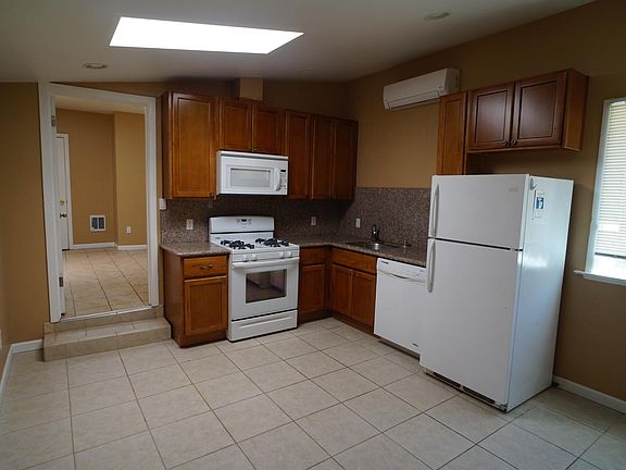 Living room and kitchen