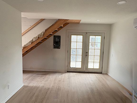 Living room and patio doors