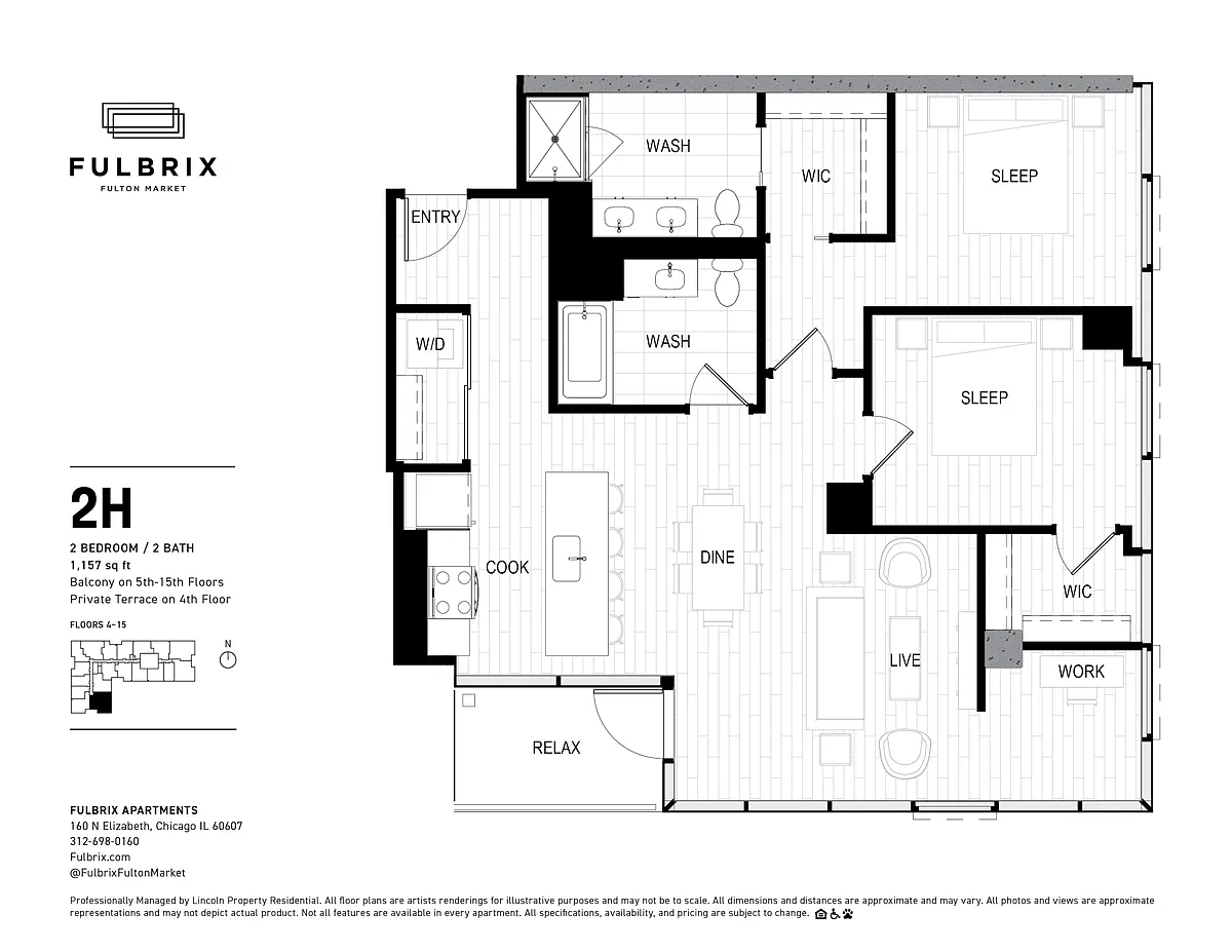 Floor plan 2H