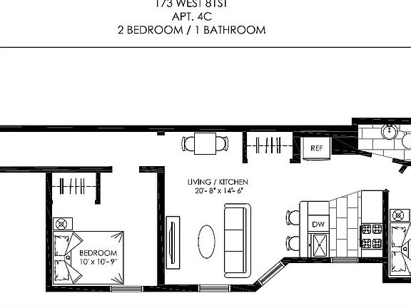 2nd image of 167 W 81st St APT 4C
