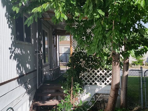 Back yard view of patio