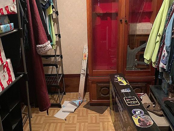 Master walk in closet 