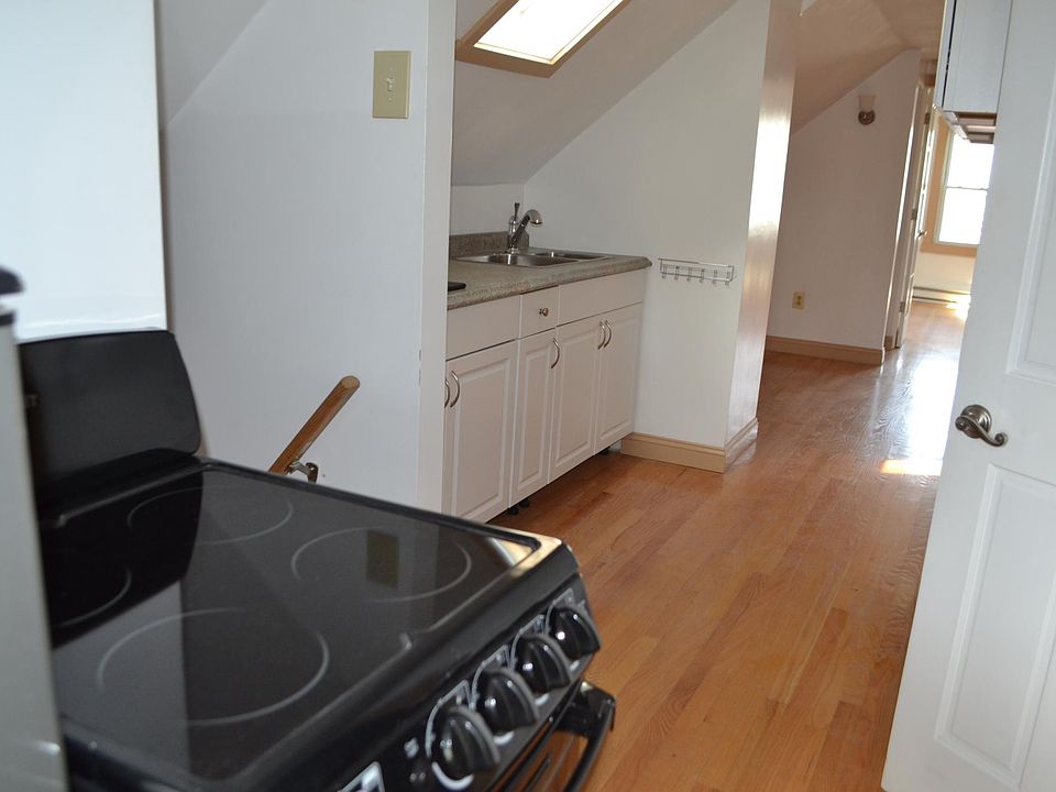 Entire top floor - attic conversion apartment with light flooding skylights that open and close.