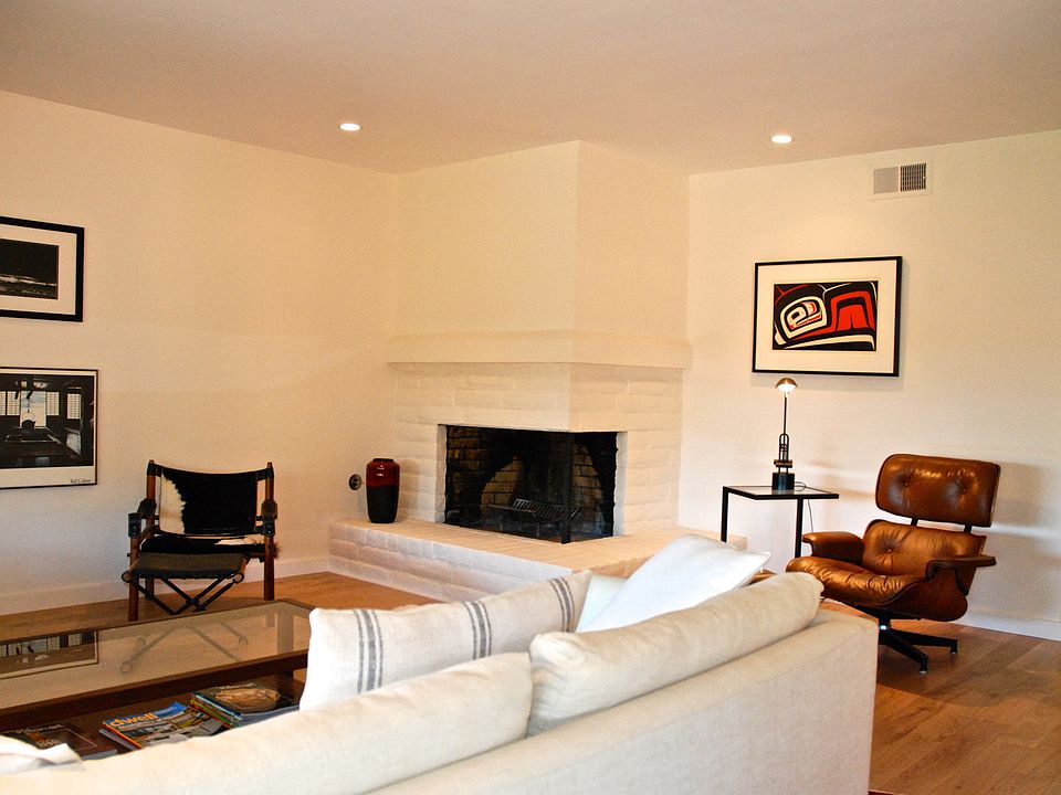 Looking into the living room