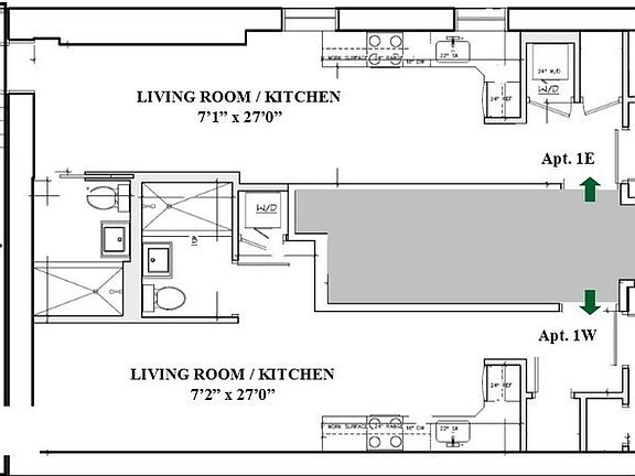 2nd image of 505 W 22nd St APT 1W