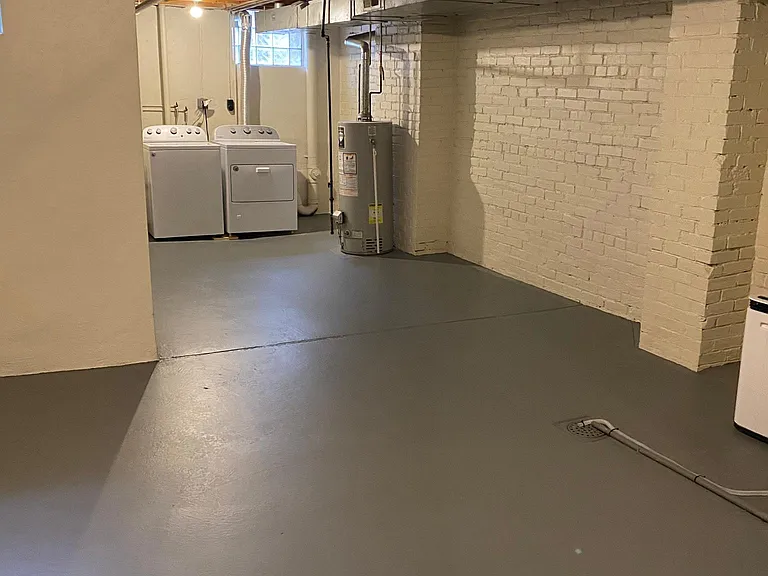 Full basement with lots of room for storage
