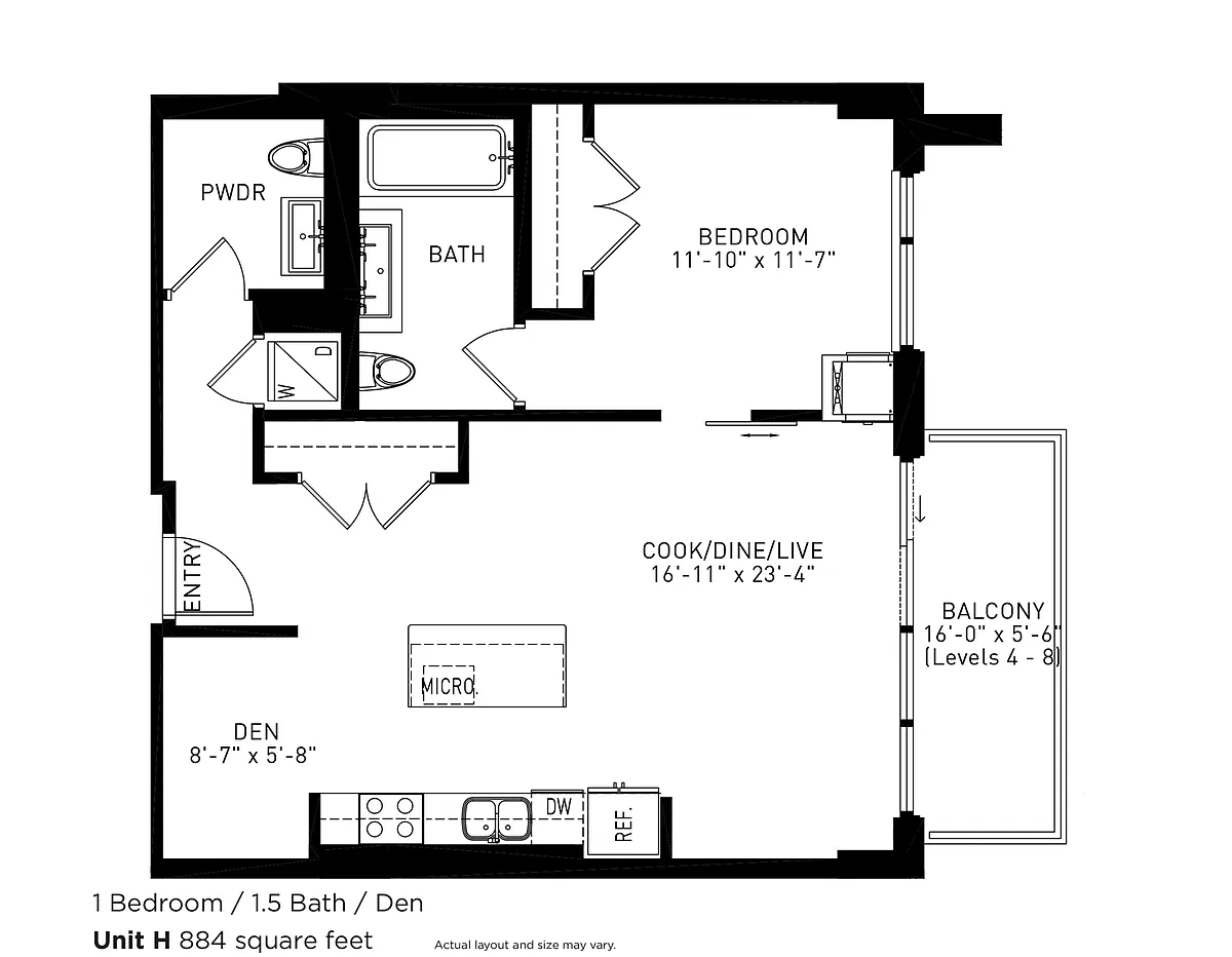 Floor plan H