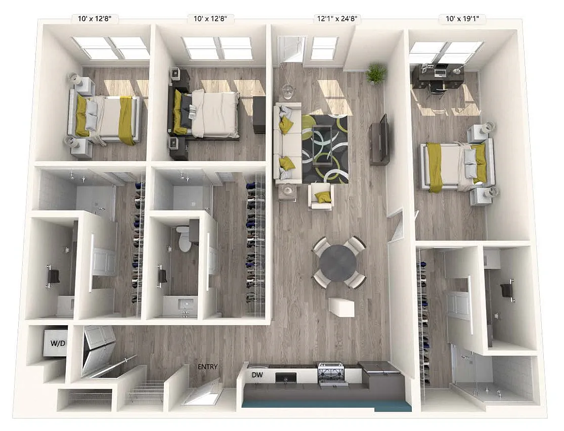 Floor plan 204