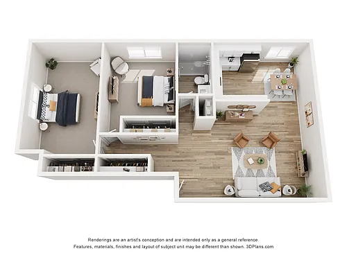 Floor plan The Harriet