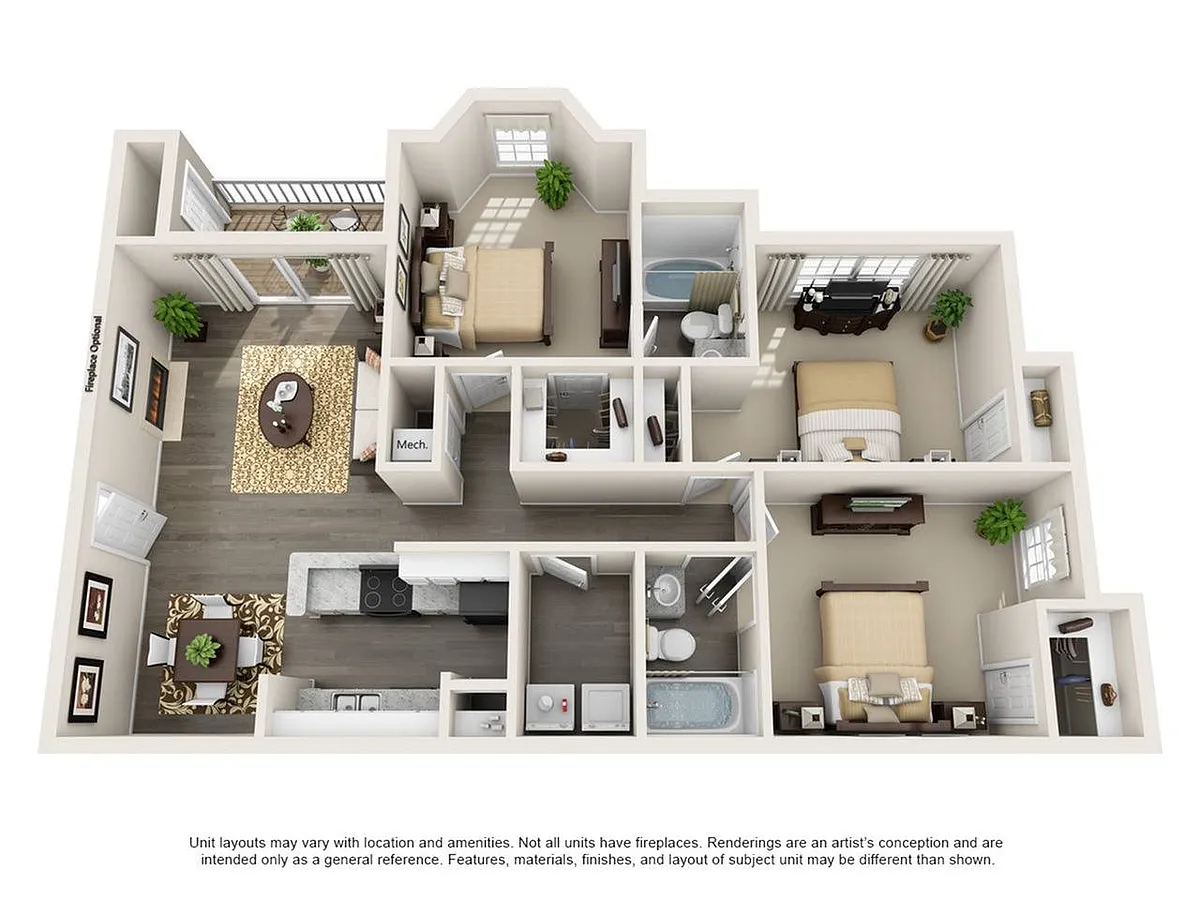 Floor plan Brookfield 3