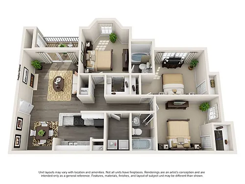 Floor plan Brookfield 3
