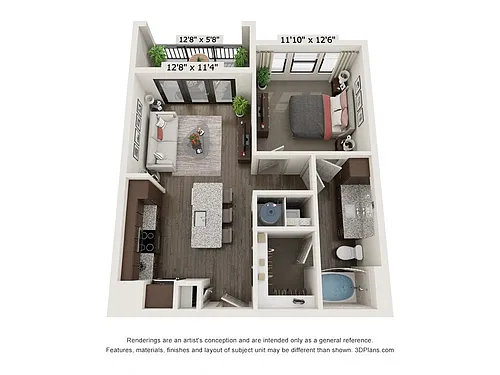 Floor plan A1