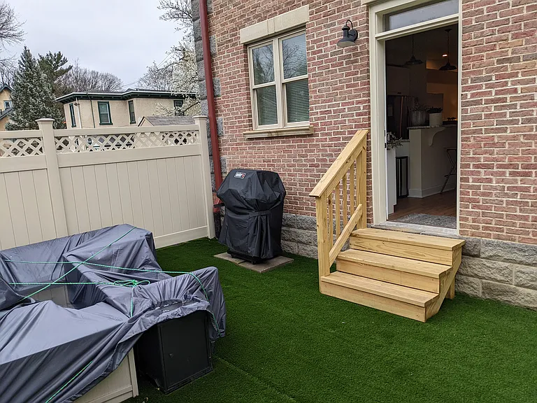 Private Fenced Backyard for Unit #19