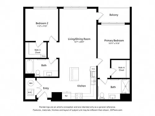 Floor plan 2A-Alt2