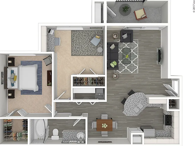 Walnut Hill Las Colinas- A5 Floorplan Walnut Hill Las Colinas- A5 Floorplan