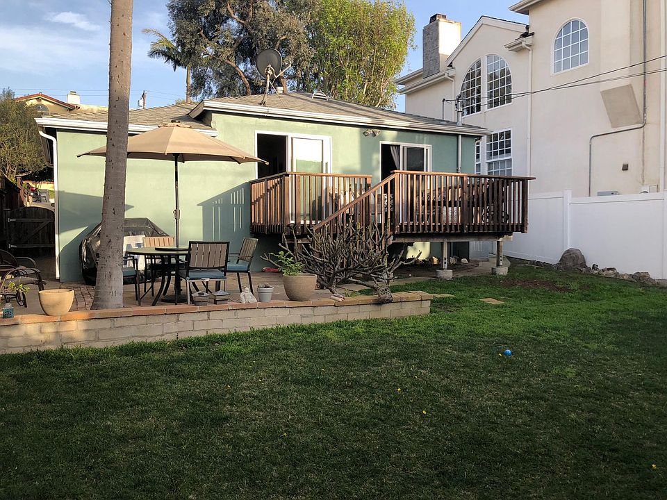 Back of house viewed from back of yard