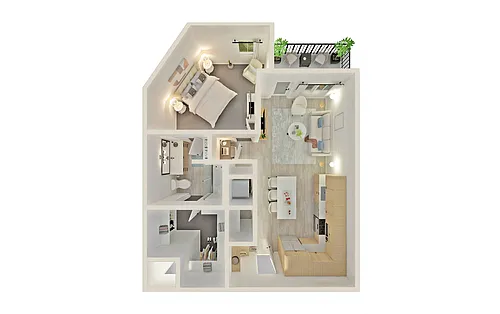Floor plan A3a