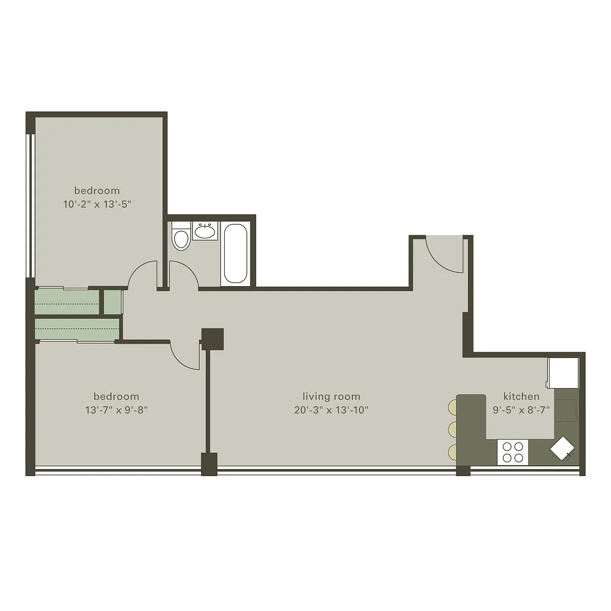 Floor plan algn2bm