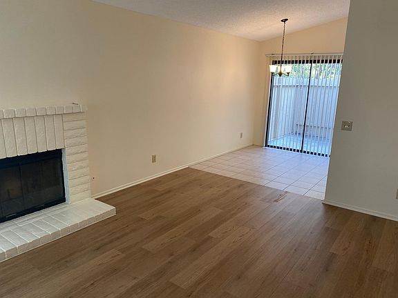 New flooring in the living room