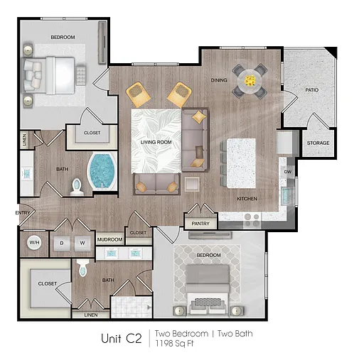 Floor plan C2