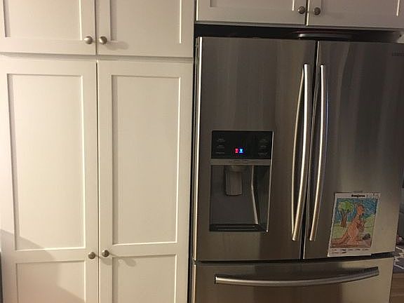 Updated kitchen cabinets 