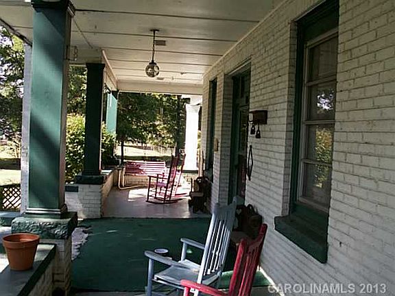 Wraparound front porch