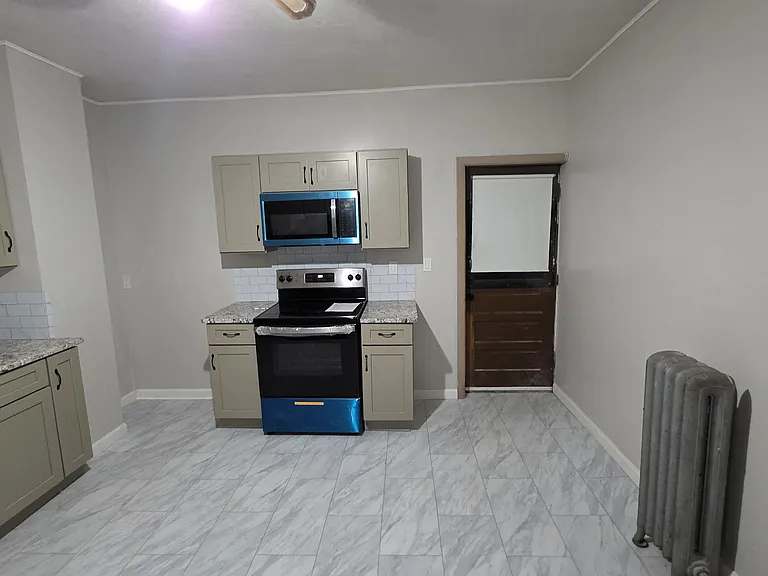 Kitchen and back door