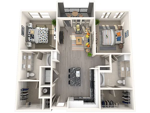 Floor plan B2D